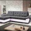 Corner sofa bed "Boston".  Grey/White
