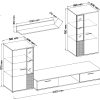 Wall unit "SALSA" old  matera - Image 2