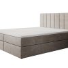 Continental Bed  "ALFA" 200 x 160 cm ,   NAVI BLUE - obrazek 4
