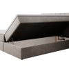 Continental Bed  "ALFA" 200 x 160 cm ,   NAVI BLUE - obrazek 5