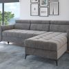 Corner sofa bed "BERLIN"  GREY