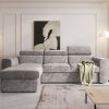 Corner Sofa Bed "NAPPA"   GREY