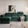 Sofa narożna "NAPPA" ZIELONA
