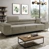 Sofa rozkładana "NORBII" tkanina sztruksowa BEIGE