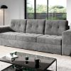 Sofa bed 3 seater "BRONX"  GREY