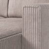 Corner Sofa Bed "MIMIR U"  Corduroy fabric  GREY - Image 4