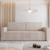 Sofa Bed "MIMIR"  Corduroy fabric  CREAM
