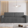 Sofa Bed "MIMIR"  Corduroy fabric  GRAPHITE
