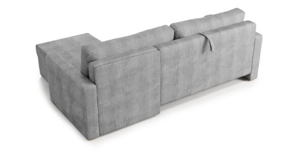 Corner Sofa Bed "LIAM"  Grey - obrazek 6