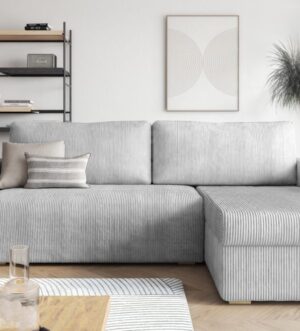 Corner Sofa Bed "LIAM"  Grey