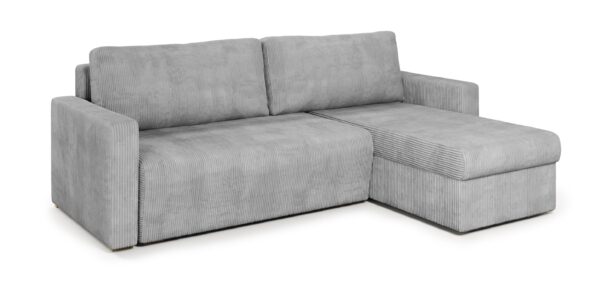 Corner Sofa Bed "LIAM"  Grey - obrazek 7